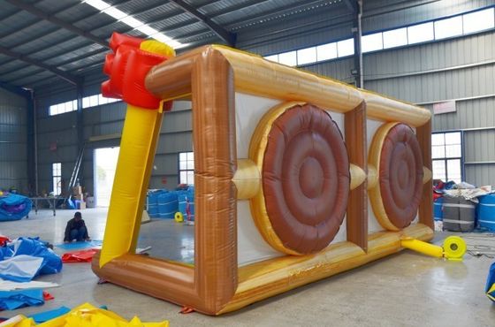 Entretenimiento al aire libre Deportes mecánicos Interactivo Juguete Inflable Galería de tiro