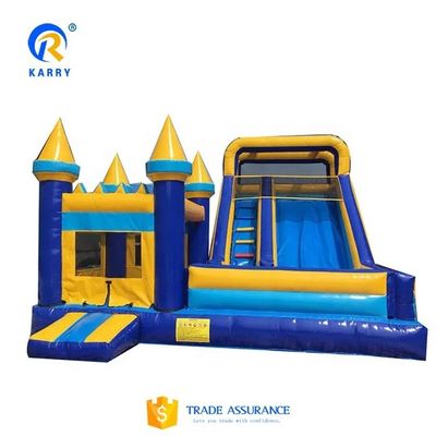 Conjunto de fiestas personalizado Castillo inflable Moon Bounce House tobogán acuático Combo Género unisex