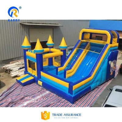 Conjunto de fiestas personalizado Castillo inflable Moon Bounce House tobogán acuático Combo Género unisex