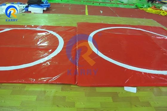Trajes de lucha de sumo inflables estera Arena de lucha para el transporte aéreo y expreso