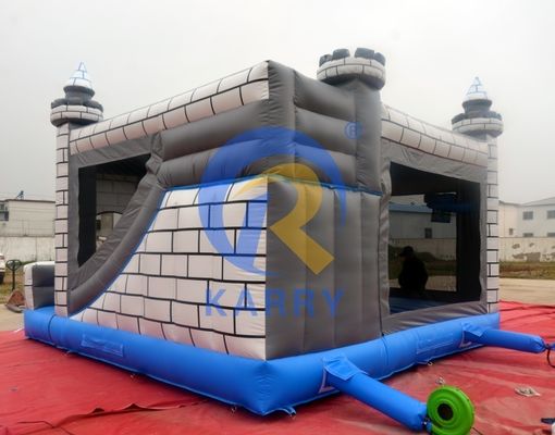 Dino Commercial Bouncy Castle Inflatable con Slide y los kits de reparación de accesorios
