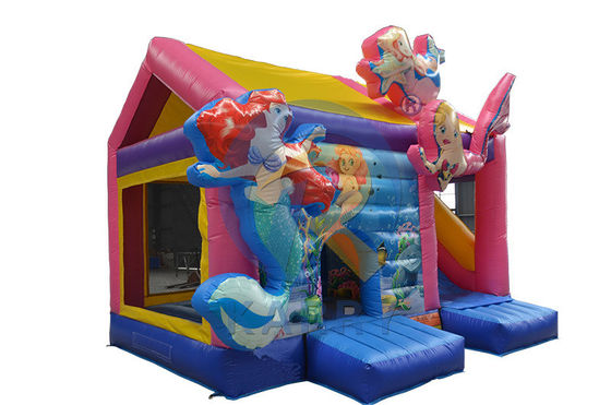 Blower Diseño Sirenmaid Bouncer Slide Combo 2023 Casa de salto inflable comercial