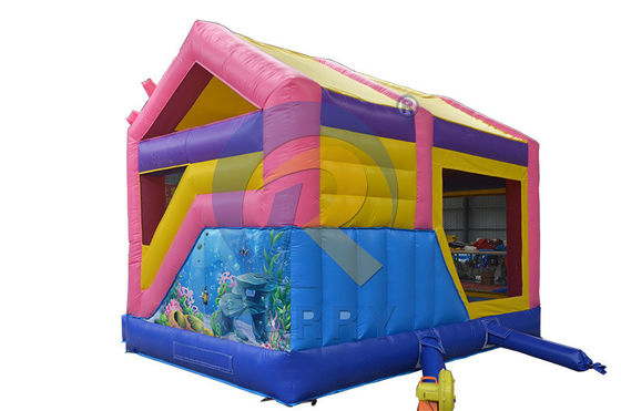 Blower Diseño Sirenmaid Bouncer Slide Combo 2023 Casa de salto inflable comercial