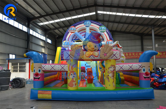 Color personalizado Unisex Gran Rueda Inflable Trampolín de Castillo Rebotador para Comercial