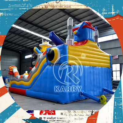 Aerotransporte Inflable Castillo Parque de juegos para la ciudad de la gran diversión Bounce House Bouncer Slide