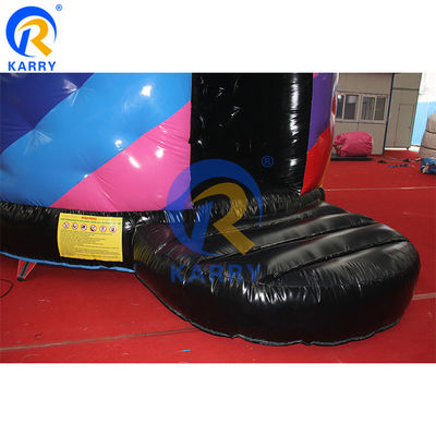 Commercial Kid Trampolín Disco Dome Castillo Inflable con música ligera
