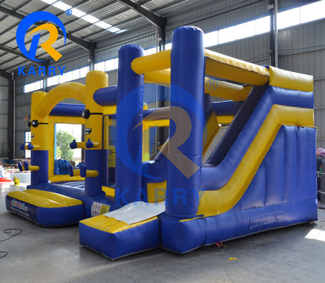 Castillo inflable unisex con tobogán seco y casa de rebote Combinado Capacidad máxima 100-500 kg
