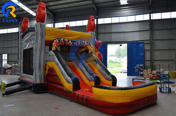 Lleva tu fiesta al siguiente nivel con nuestro castillo inflable y nuestro combo de toboganes