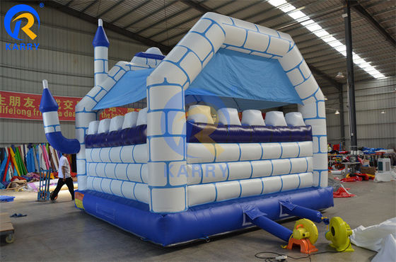 Servicio OEM profesional más nuevo Soldado Guardián PVC saltando castillo inflable