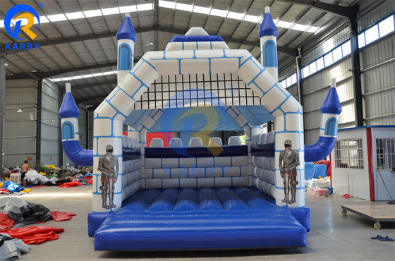 Servicio OEM profesional más nuevo Soldado Guardián PVC saltando castillo inflable