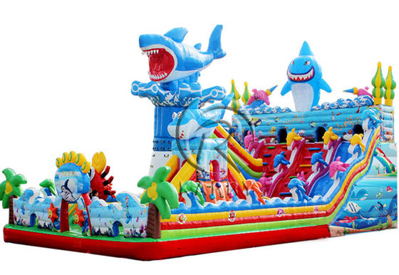 Color personalizado Moonwalk Bouncer Blow Up Bounce para niños en el parque de diversiones
