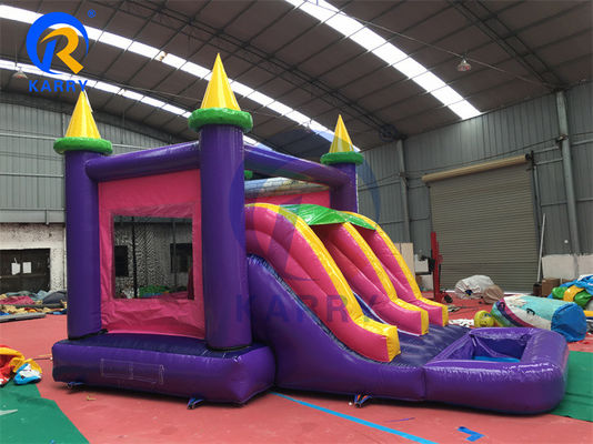 14 Rango de edad Inflable Bounce Bounce en casa Castillo de salto con tobogán