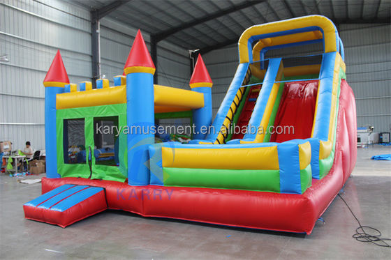 Castillo de salto inflable para adultos con color personalizado de diapositivas y accesorios incluidos