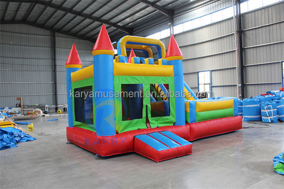 Castillo de salto inflable para adultos con color personalizado de diapositivas y accesorios incluidos