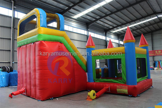 Castillo de salto inflable para adultos con color personalizado de diapositivas y accesorios incluidos