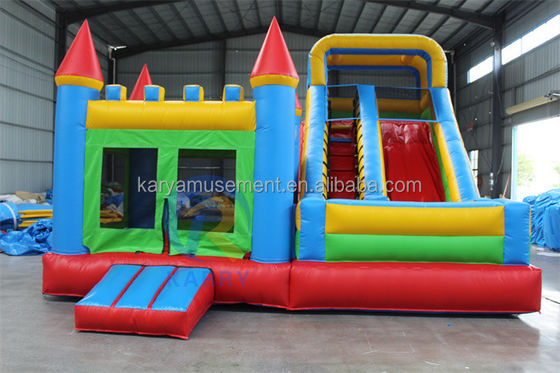 Castillo de salto inflable para adultos con color personalizado de diapositivas y accesorios incluidos