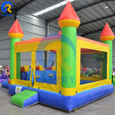 Portable Unisex Inflable Bounce House Slide Combinado Castillo de salto con castillo de salto