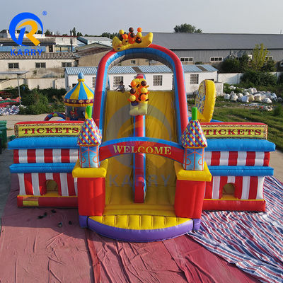 Gran salpicador inflable salto salto castillo tobogán para unisex mundo acuático de la ciudad de la alegría