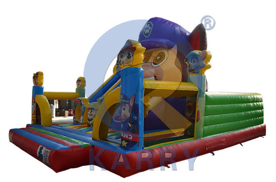 Combo de salto de la casa de la fiesta deslizamiento de salto inflable con el salto del castillo deslizamiento de agua y kits de reparación