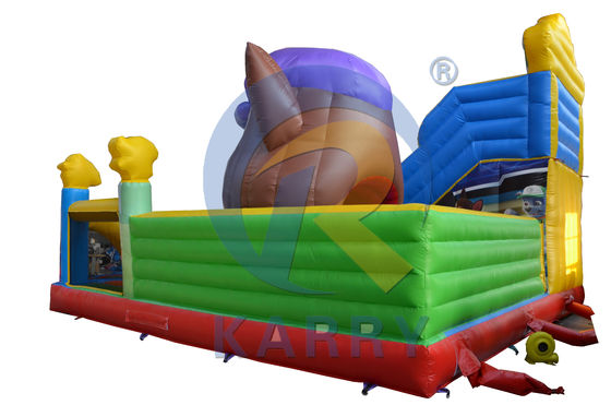 Combo de salto de la casa de la fiesta deslizamiento de salto inflable con el salto del castillo deslizamiento de agua y kits de reparación