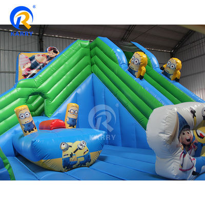 Castillo saltando del agua con tobogán portero inflable último obstáculo para 14 años arriba