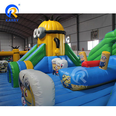 Castillo saltando del agua con tobogán portero inflable último obstáculo para 14 años arriba