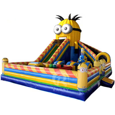 Hombre Mecánico Inflable Fun City Castillo de PVC de 36 pies Casa de salto con tobogán
