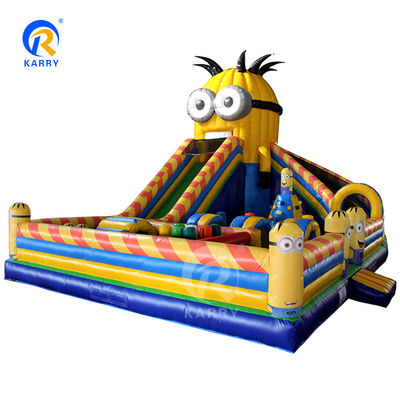Hombre Mecánico Inflable Fun City Castillo de PVC de 36 pies Casa de salto con tobogán