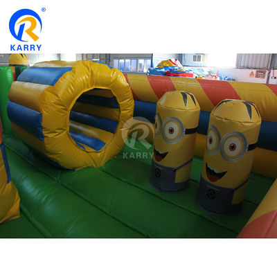 Hombre Mecánico Inflable Fun City Castillo de PVC de 36 pies Casa de salto con tobogán