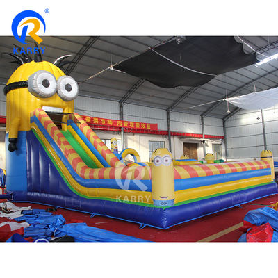 Hombre Mecánico Inflable Fun City Castillo de PVC de 36 pies Casa de salto con tobogán