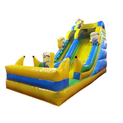 14 años de edad Puente inflable Castillo de toboganes con toboganes Paseo lunar Castillo de salto