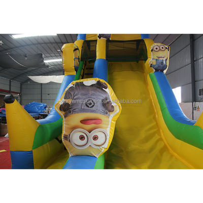 14 años de edad Puente inflable Castillo de toboganes con toboganes Paseo lunar Castillo de salto