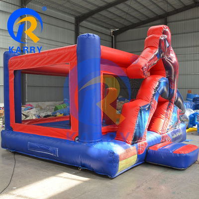 Capacidad máxima 100 kg al aire libre niño comercial hombre araña Jumper inflable castillo para el hogar