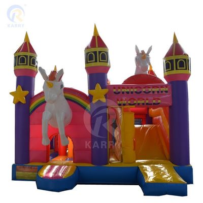 Deslizador de agua inflable salto castillo de salto deslizador combo para niños en color personalizado