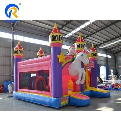 Deslizador de agua inflable salto castillo de salto deslizador combo para niños en color personalizado