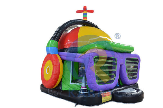 Parque de juegos unisex música inflable discoteca saltando castillo de salto para niños y adultos