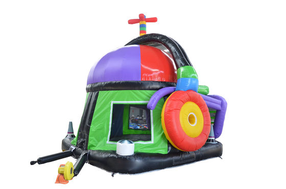 Parque de juegos unisex música inflable discoteca saltando castillo de salto para niños y adultos