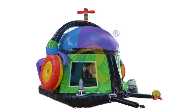 Parque de juegos unisex música inflable discoteca saltando castillo de salto para niños y adultos