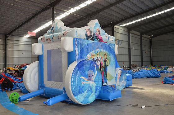 Portable Inflatable Princess Carriage Castillo Slide Combo para niños y adultos a un precio asequible