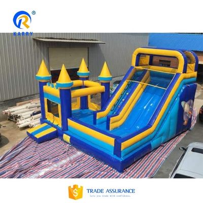 Alquiler de fiestas Empresarial Slide de castillo inflable Combo con certificado CE