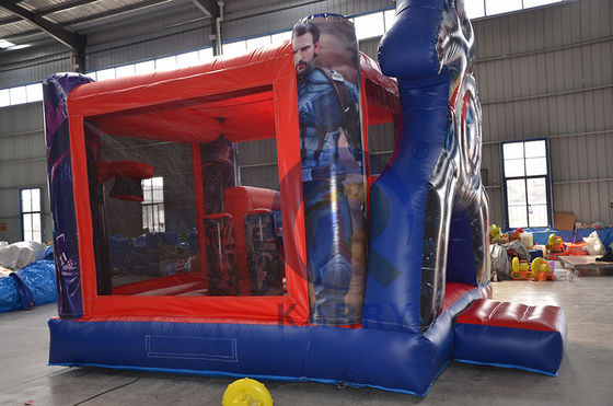 Unisex Commercial Inflatable Combo Castle Slide con soplador y accesorios de reparación CE