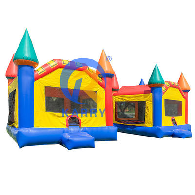 13x13 pies PVC Tarpaulin Party Alquiler Comercial Inflable Casa de Salto Salto con soplador
