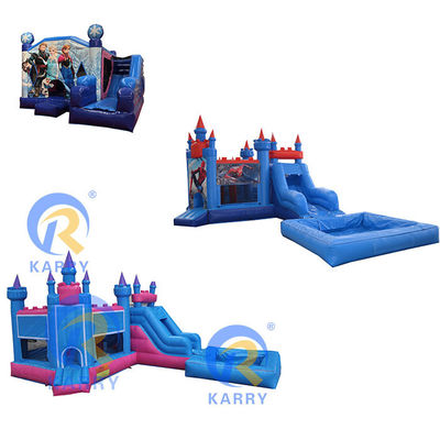 Castle Slide Combo Inflatable Castle Bouncy para niños y adultos Rango de edad 14 años o más