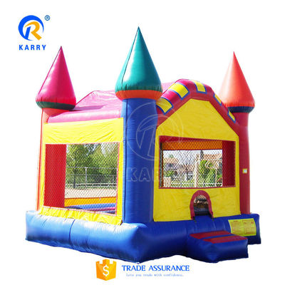 Rango de edad 14 años hasta 13X13FT Casa de salto inflable con tobogán y castillo de salto