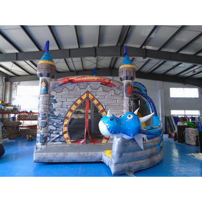Inflable Majestuosa Casa de Salto Castillo Combo Slide Tamaños opcionales para 5-10 pasajeros