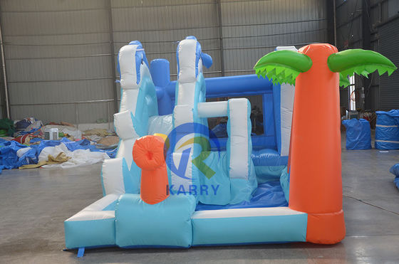 Jardín de juegos para niños inflables delfin ballena castillo de toboganes para niños 14 años o más