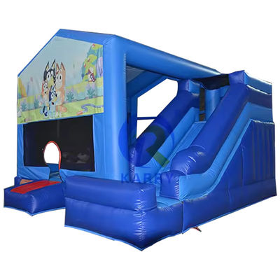 Jardín de juegos para niños Inflable Casa de salto con tobogán Castillo de salto de tobogán húmedo Combo