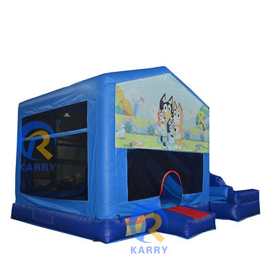 Jardín de juegos para niños Inflable Casa de salto con tobogán Castillo de salto de tobogán húmedo Combo