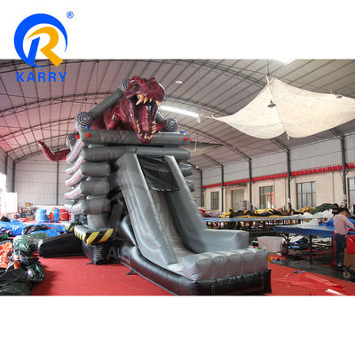EN14960 Certificado Monstruo Atrapado Dino Combinado de Excavadores Inflables para el Juego Activo de Niños