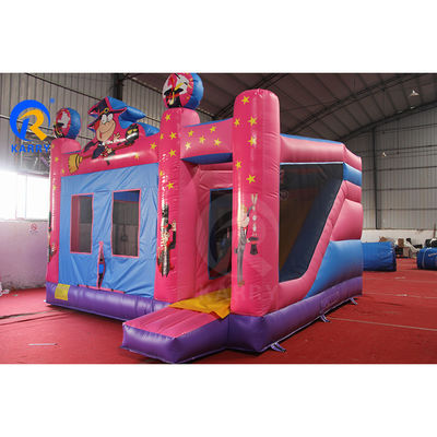 Deslizamiento de agua de castillo inflable Combo Bouncy Jump Castle Piscina de deslizamiento de agua comercial